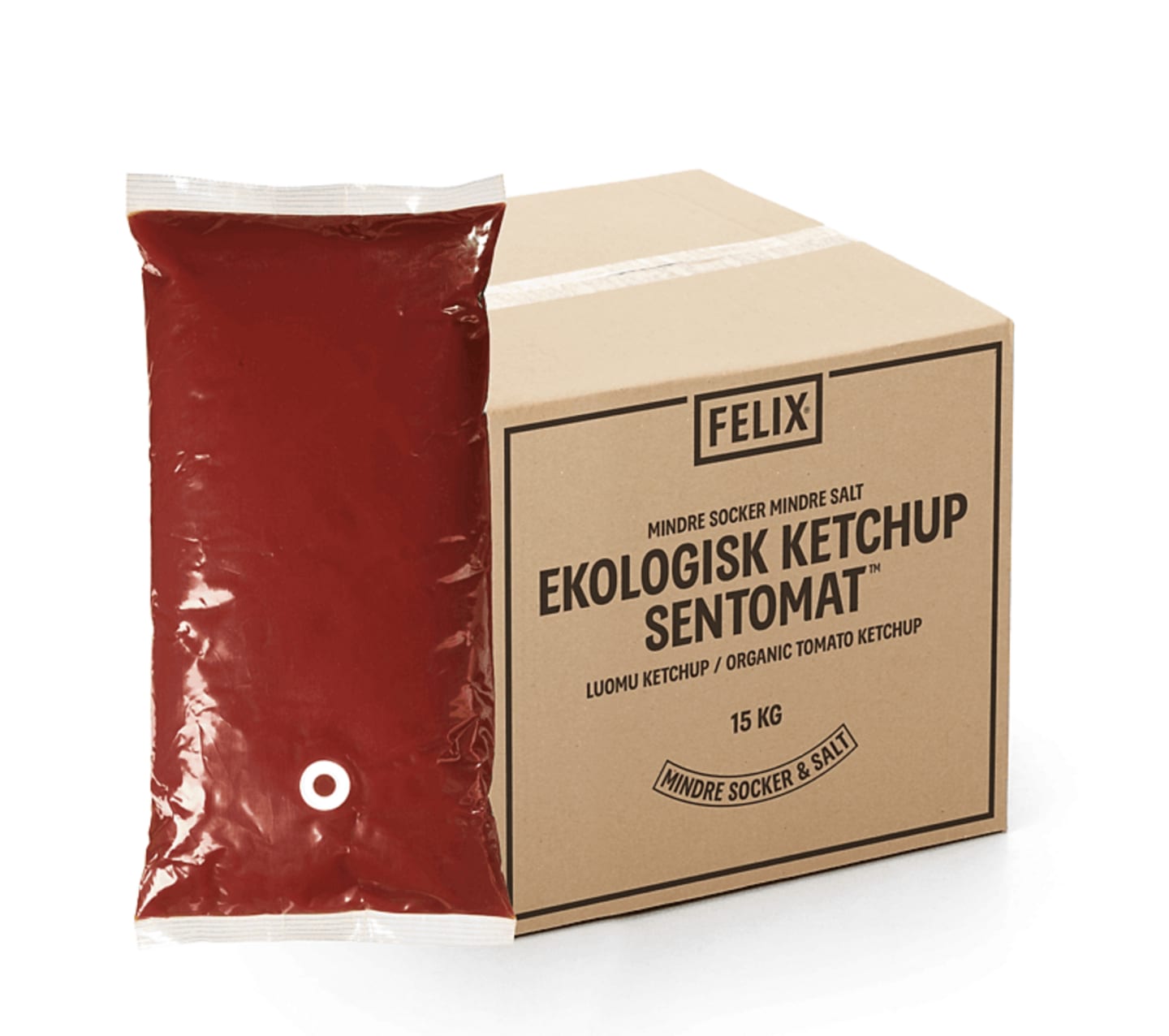 Ketchup sentomat mindre sock/salt 2,5kg - Bild 1 av 1