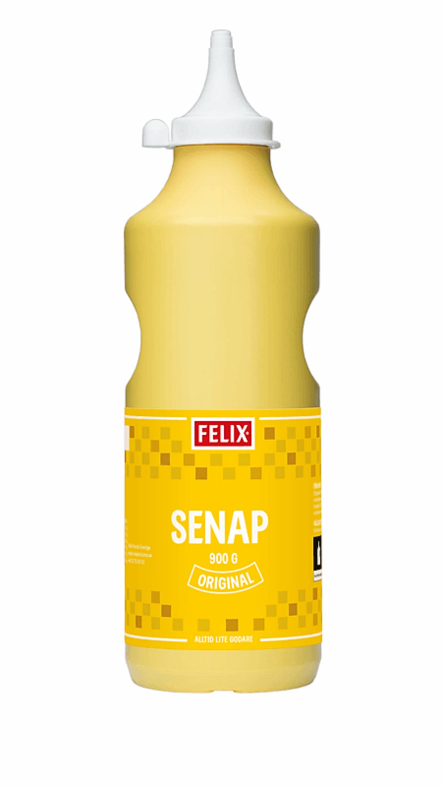 Senap felix pipflaska 900g