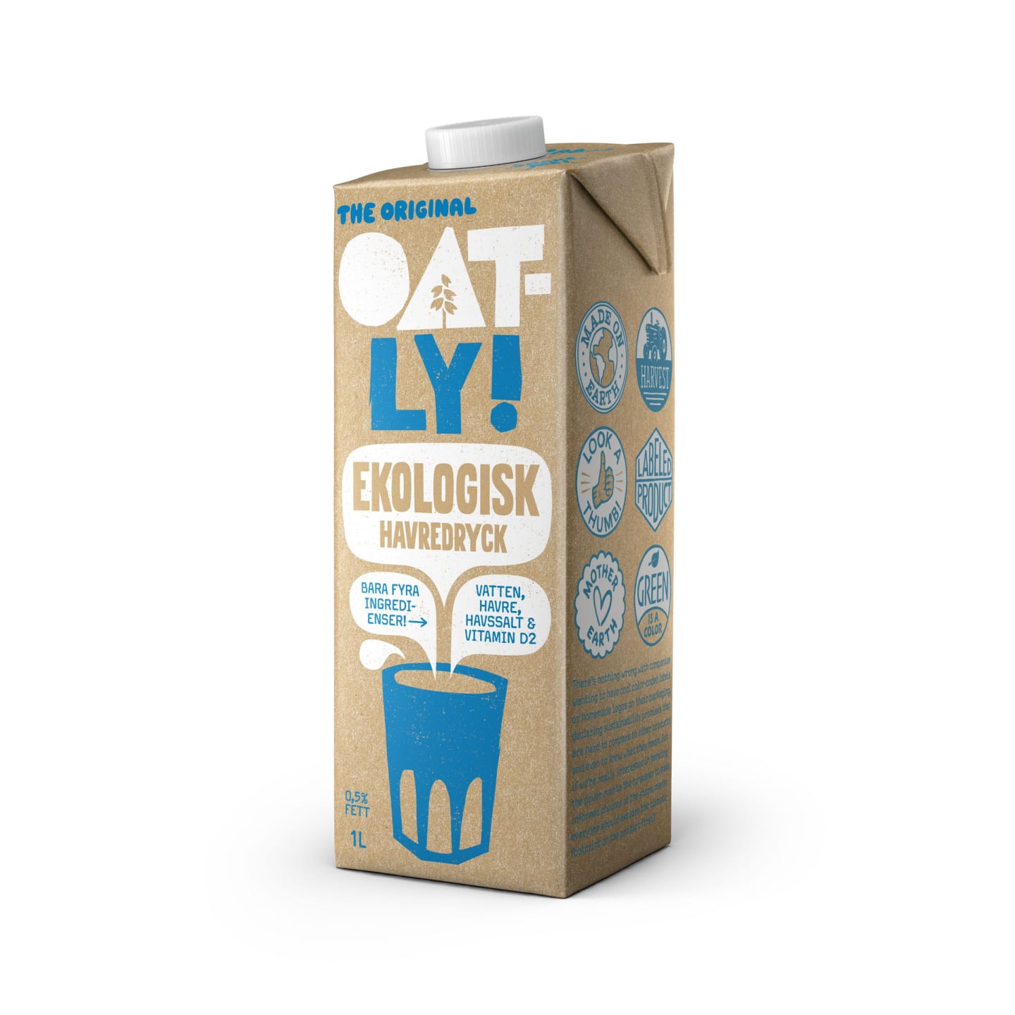 Havredryck Oatly 1L - Bild 1 av 1