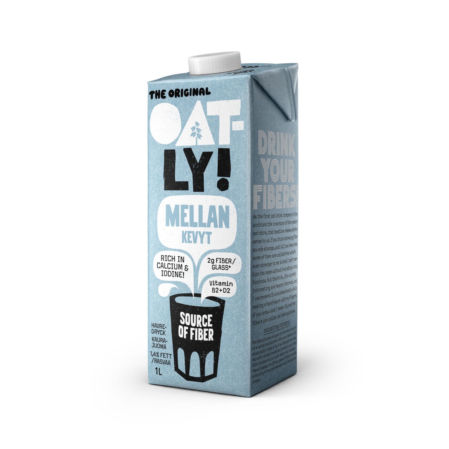 Havredryck Oatly 1,5% 1L