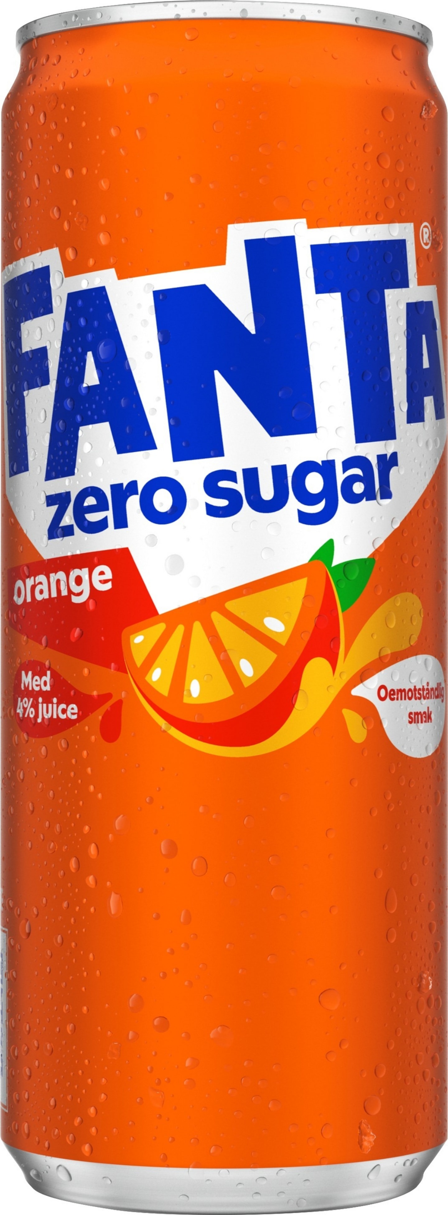 Fanta Zero Orange 33cl