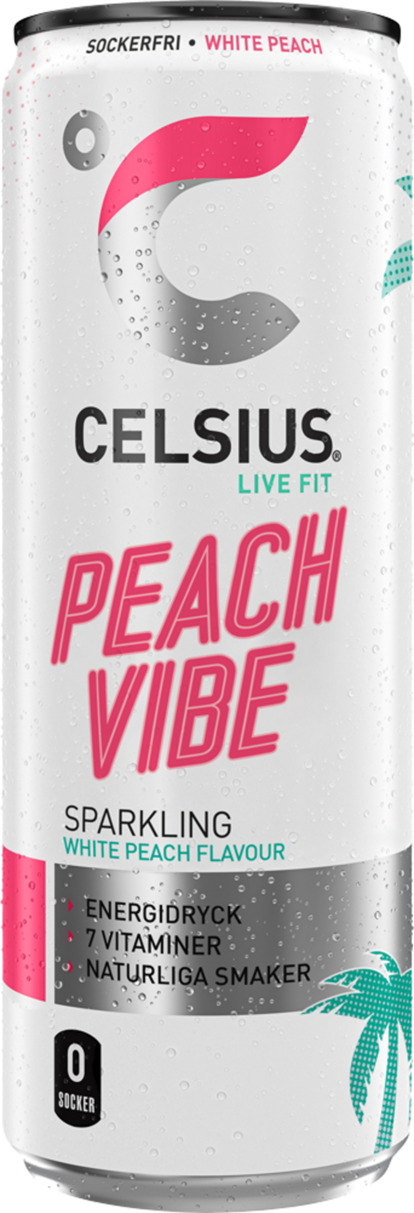 Celsius Peach Vibe 35,5cl