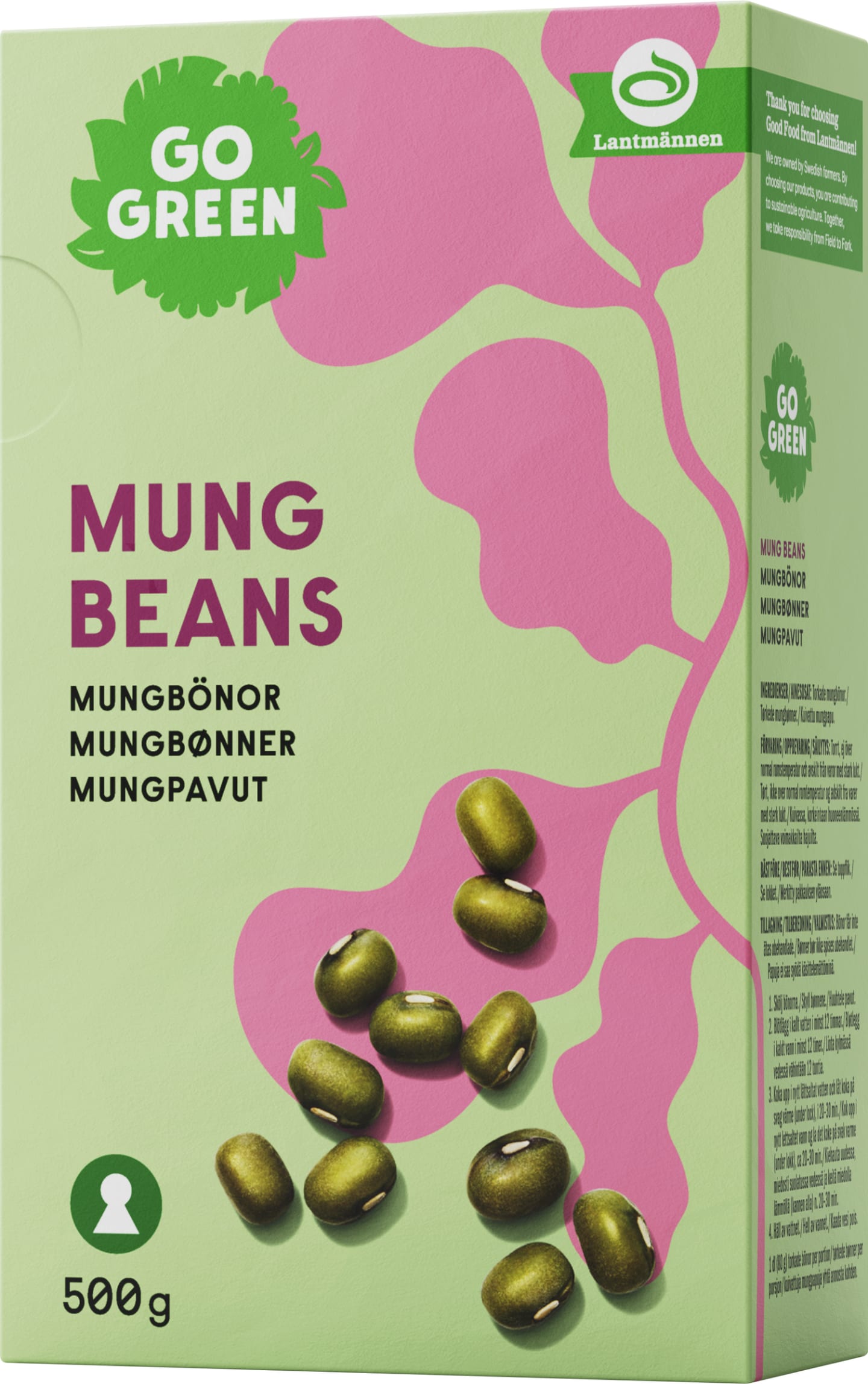 Mungbönor 500g