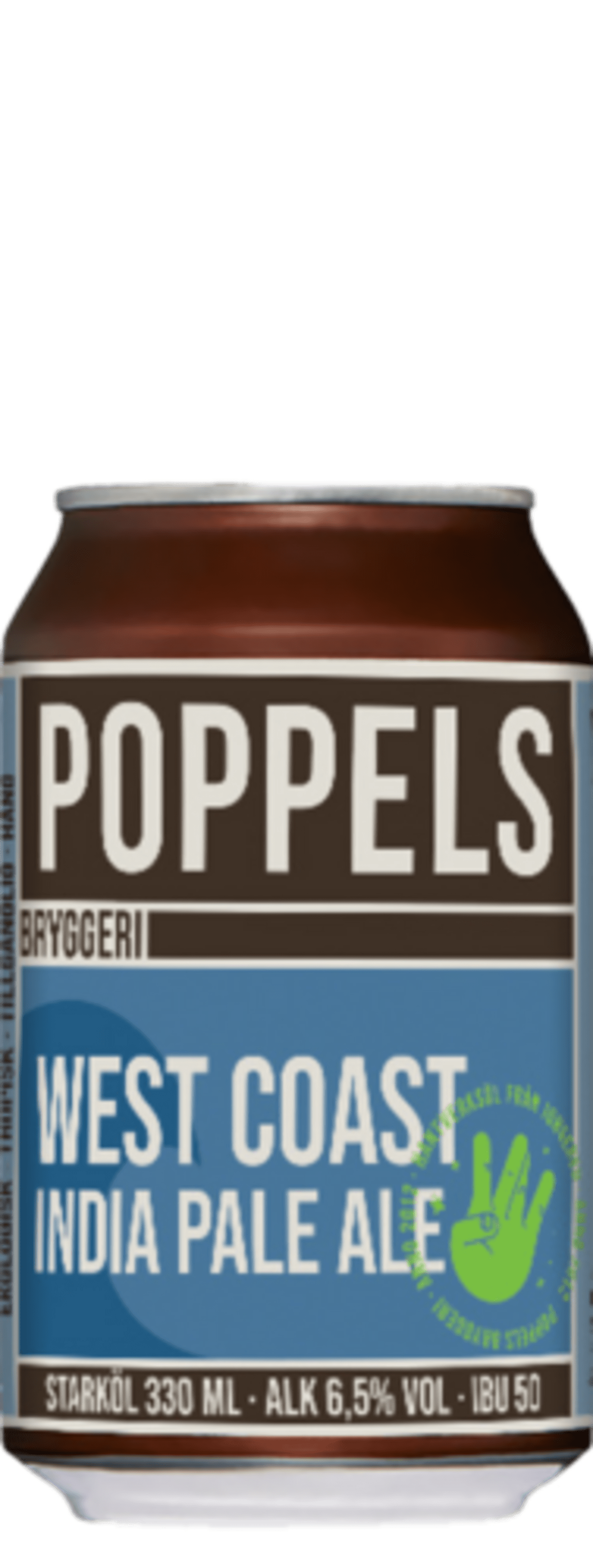 Poppels West Coast IPA 33cl