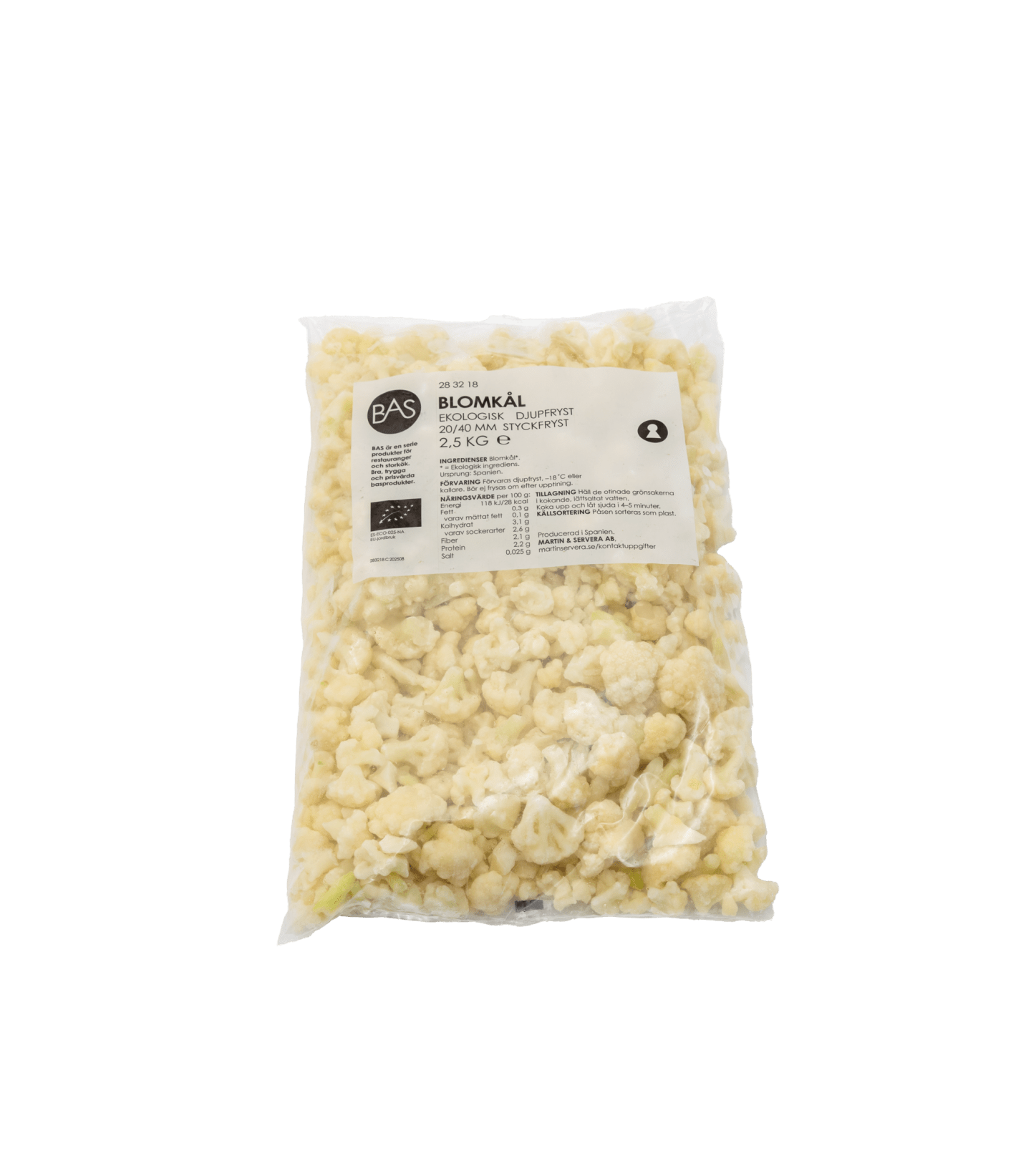 Blomkål 20/40 2,5kg - Bild 1 av 2