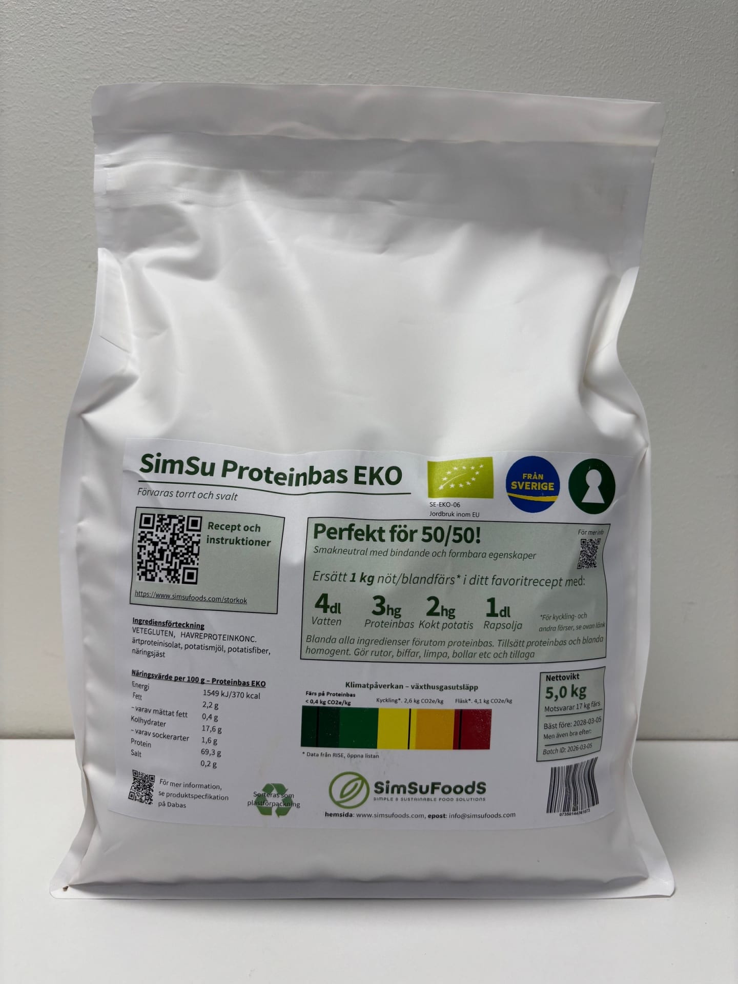 SimSu Proteinbas EKO 5kg