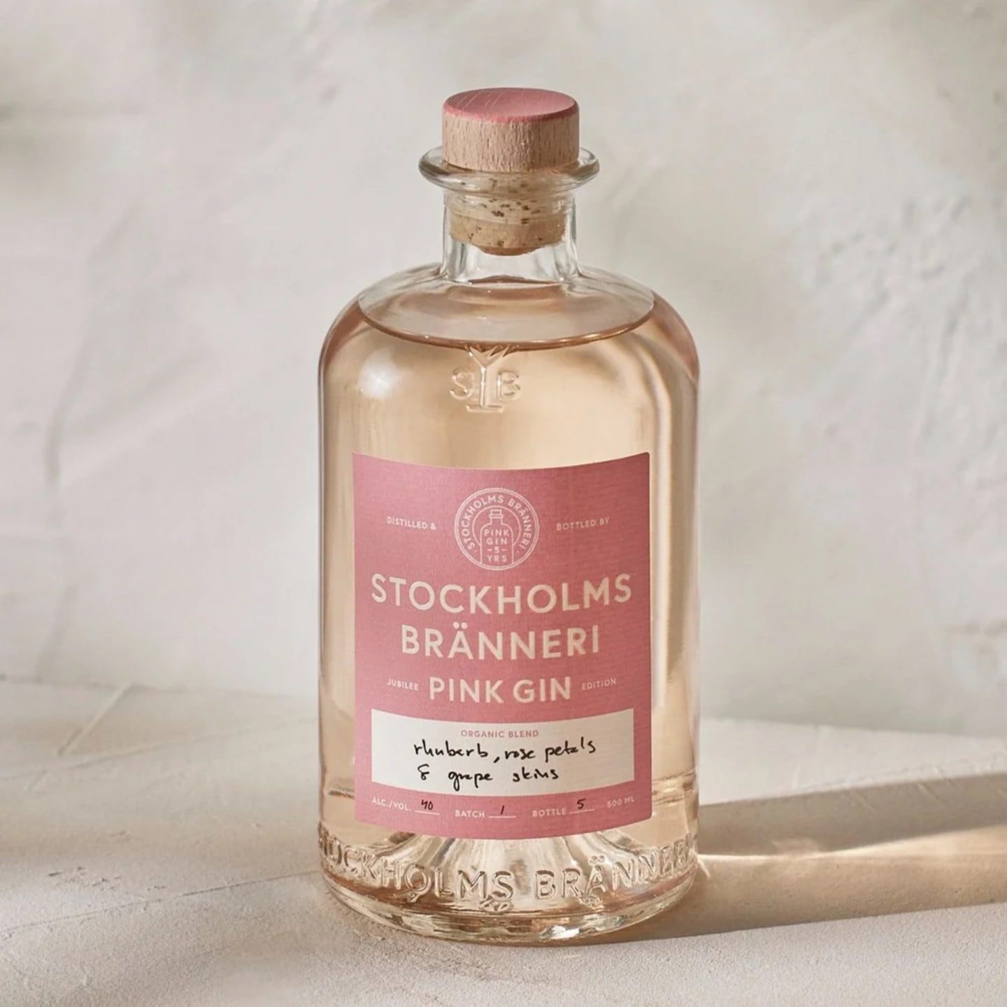 Stockholms Bränneri Pink Gin 50cl - Bild 1 av 3