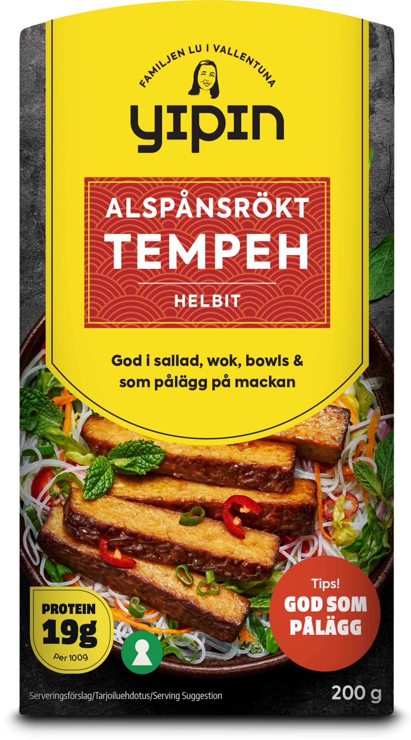 Tempeh Alspånsrökt 200g