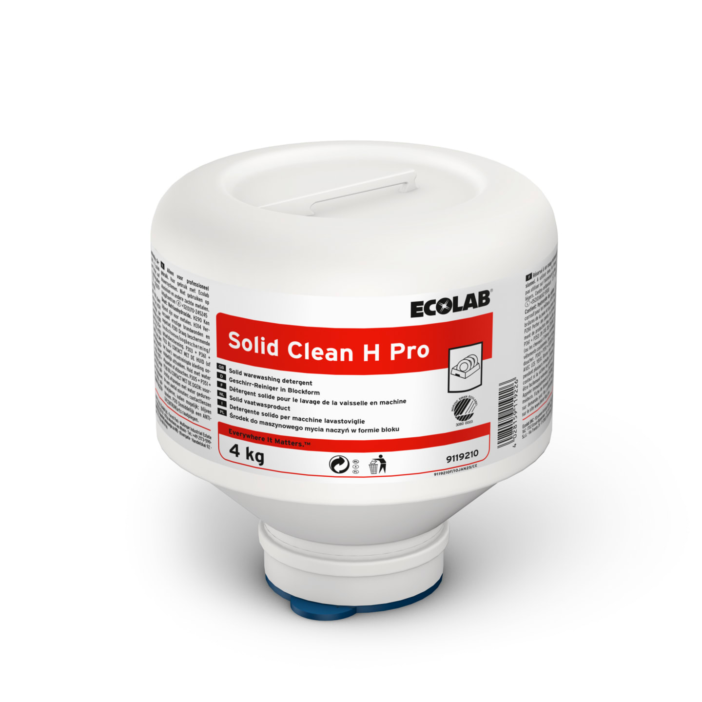 Maskindiskmedel Solid clean H pro 4,5kg