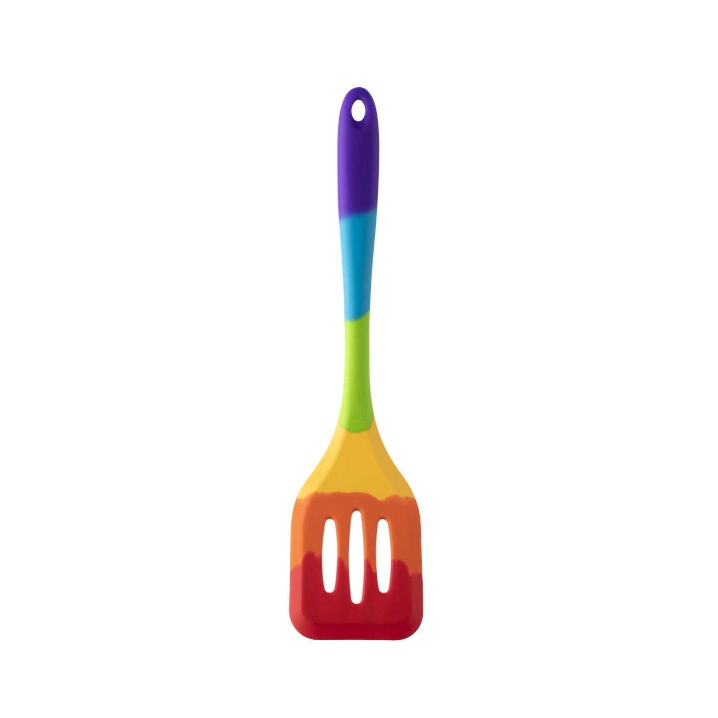 Stekspade perf 28cm Silikon Regnbågsf
