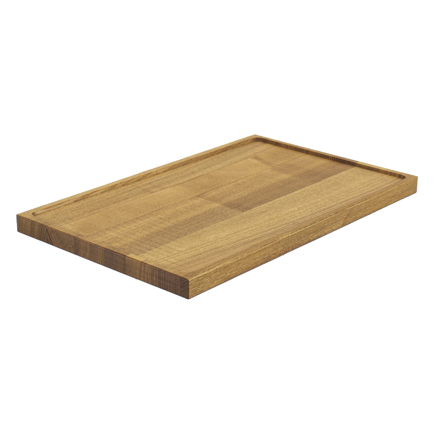 Träbricka med kant linoljad 380x240mm