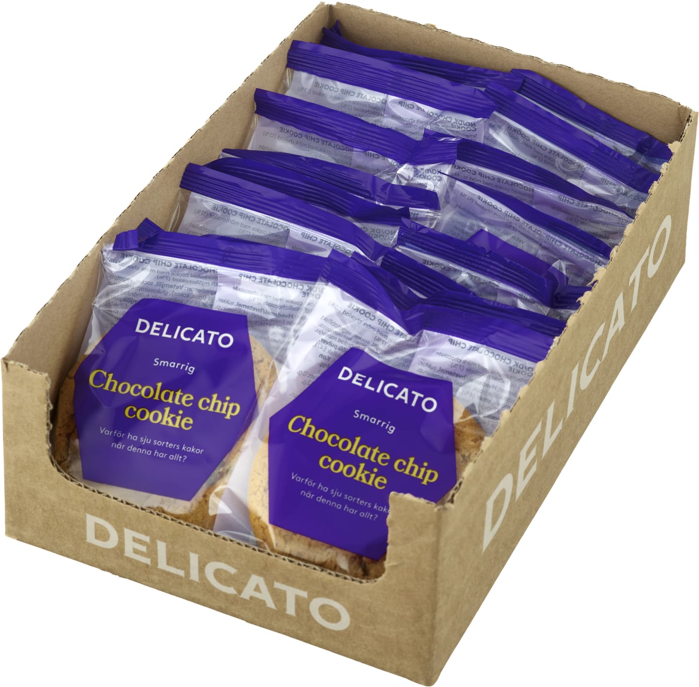 Chocolate Chip Cookie Styckpack 20X55g
