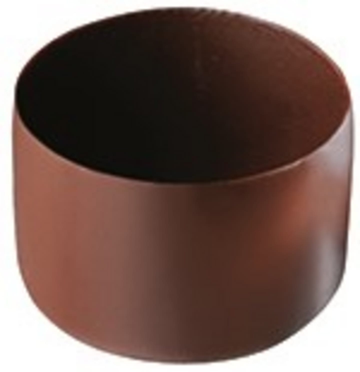 Chokladform Rund Mörk 3cm 280st