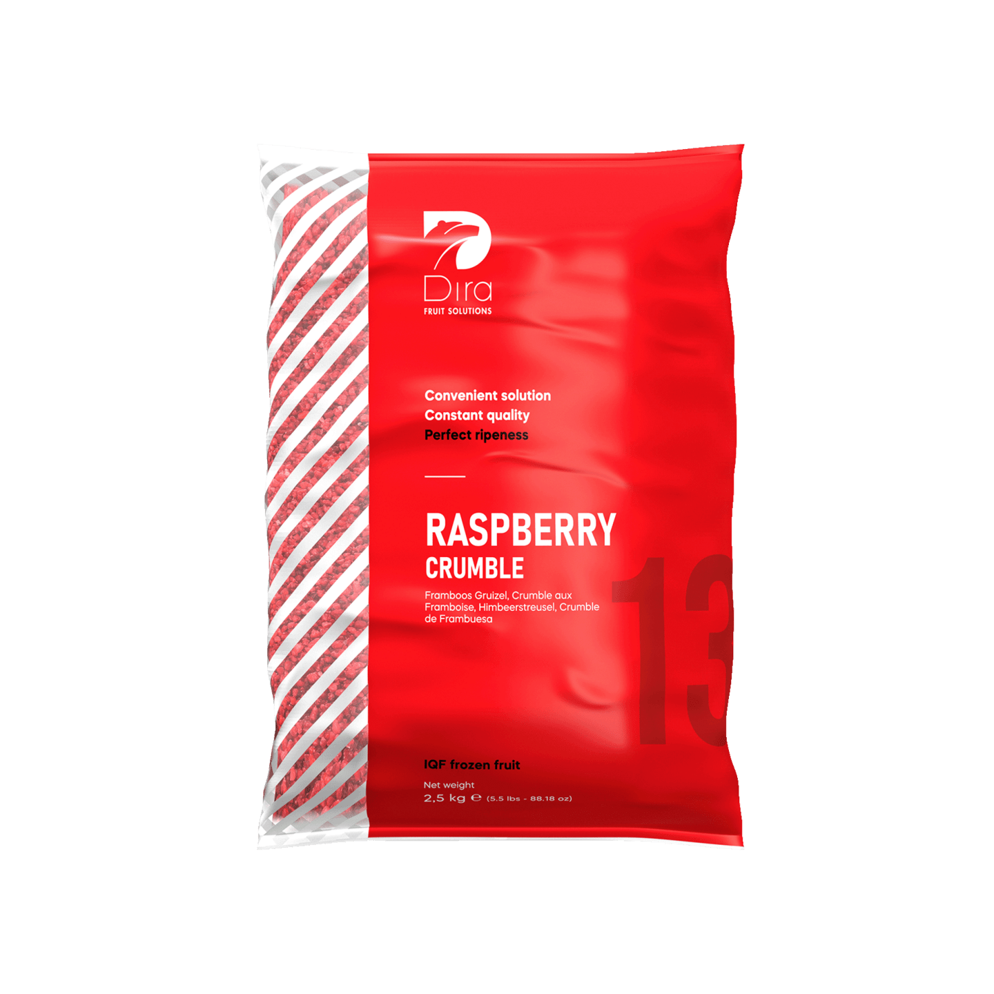 Hallon crumbles 2,5kg
