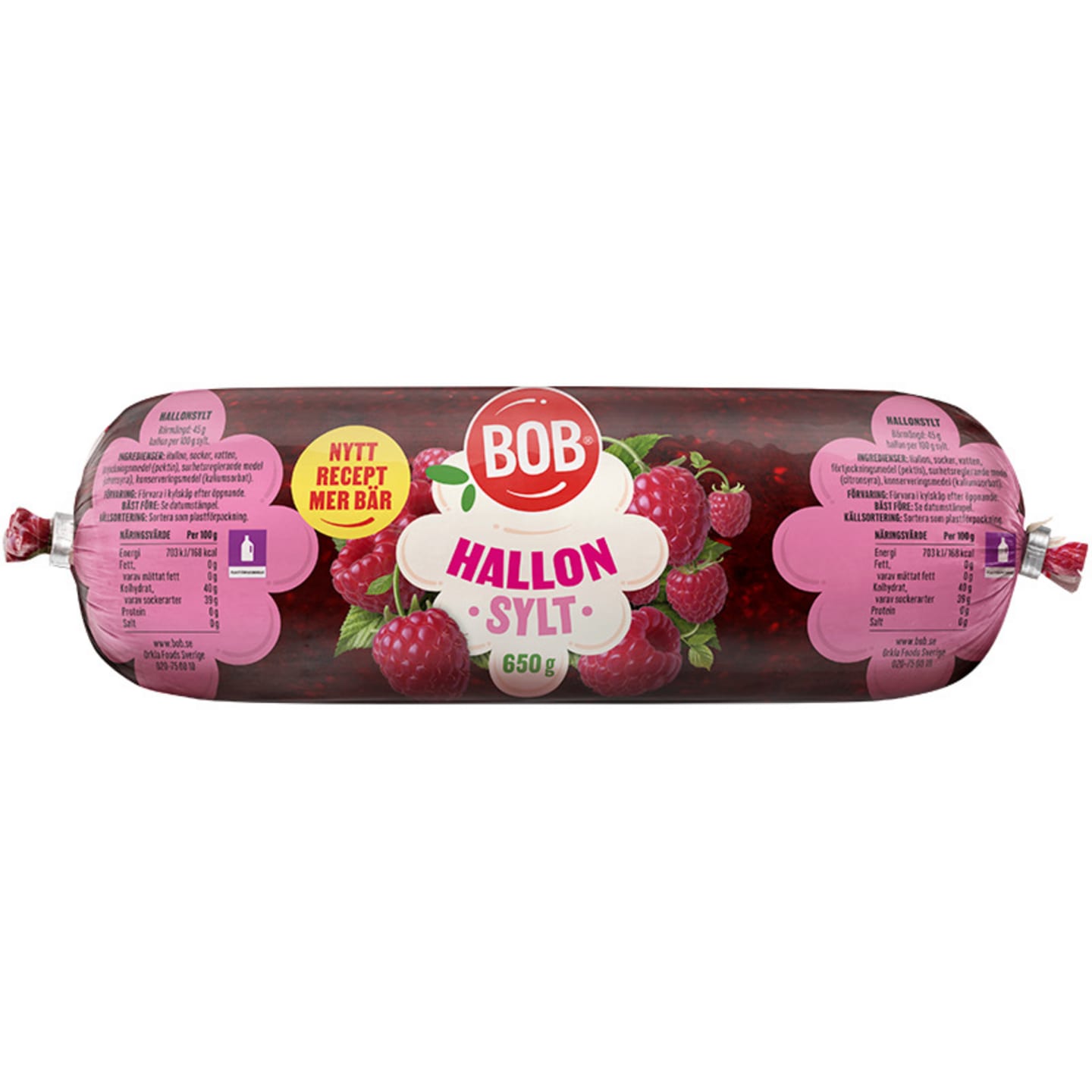 Hallonsylt Refill 650g