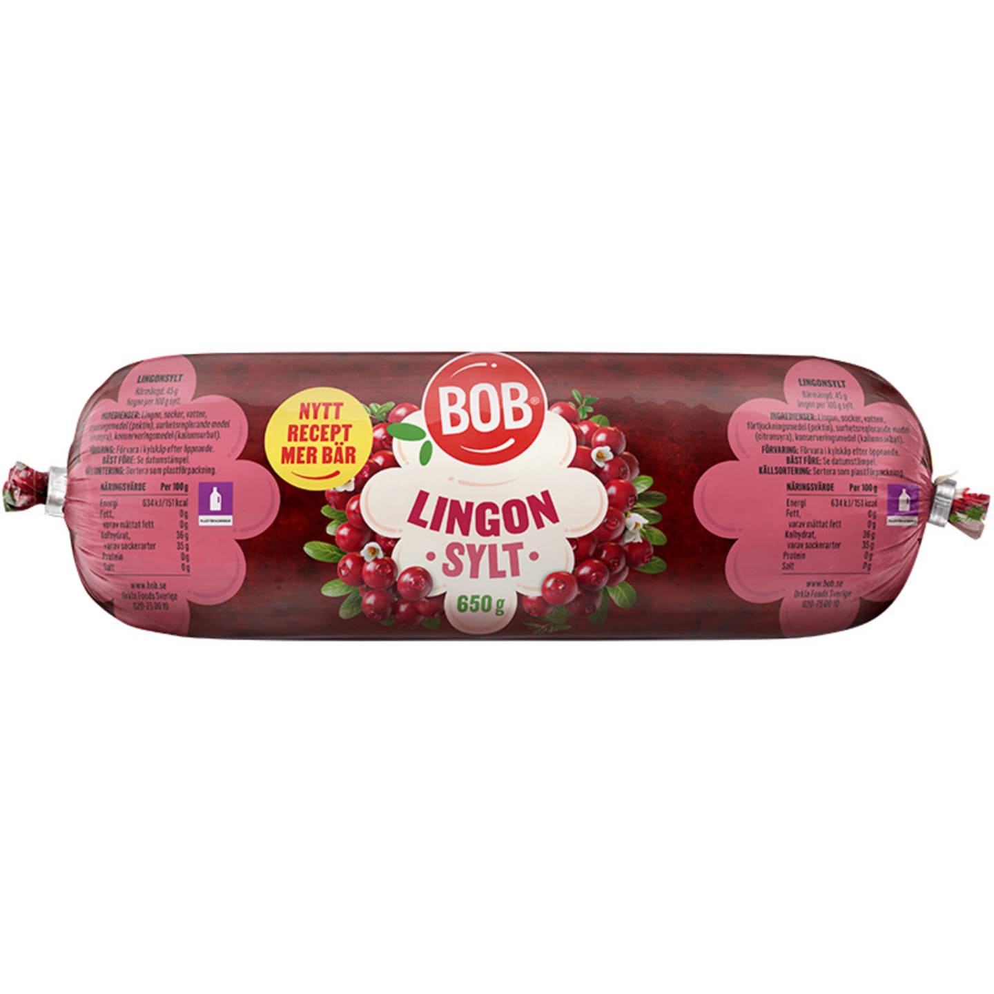 Lingonsylt Refill 650g