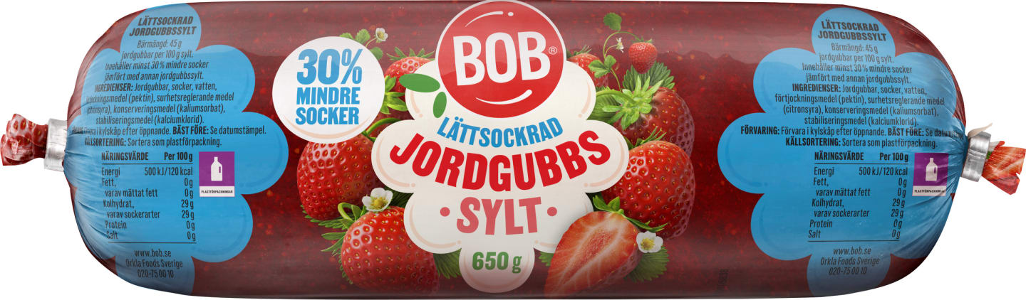 Jordgubbssylt Refill 650g