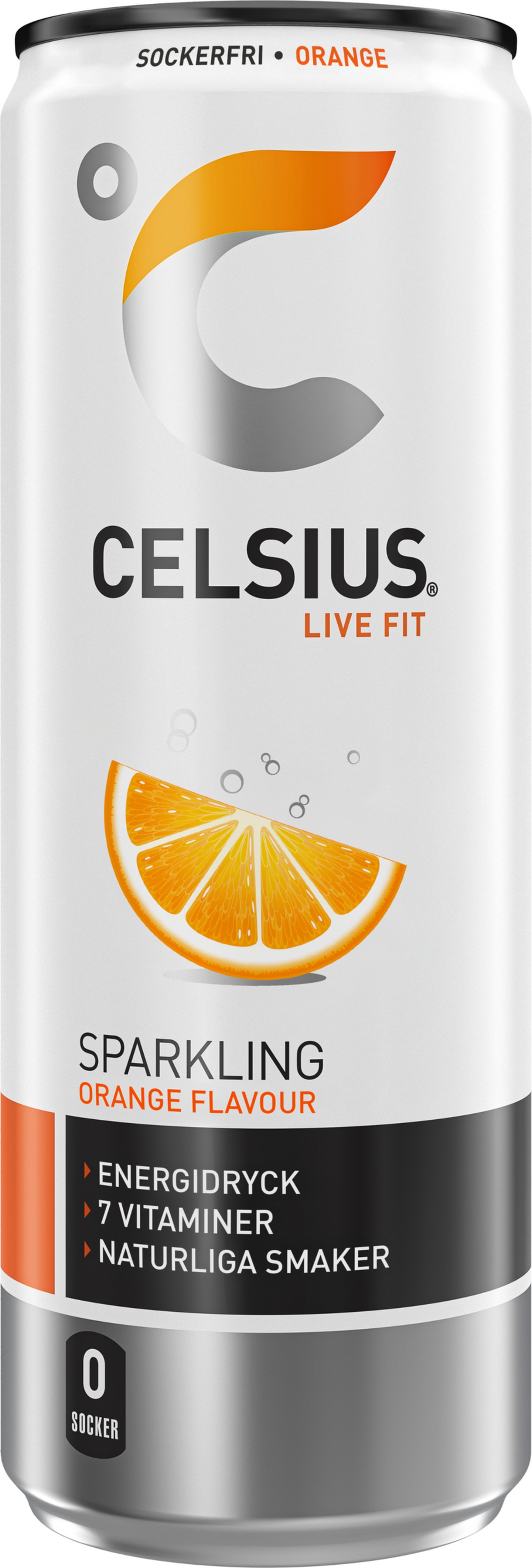 Celsius Orange Rush 35,5cl