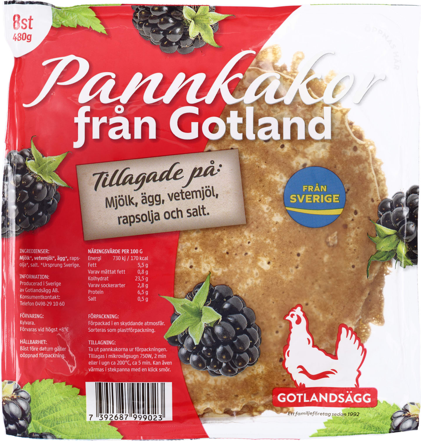 Pannkakor 480g