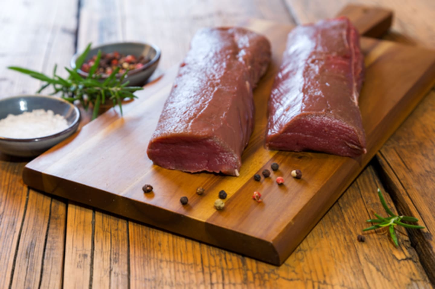 Hjortytterfilé skinnad 1kg