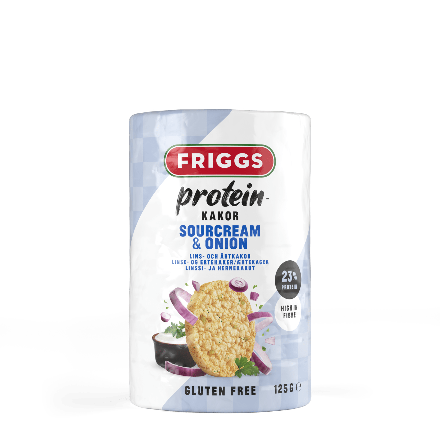 Proteinkaka gräddfil lök 125g