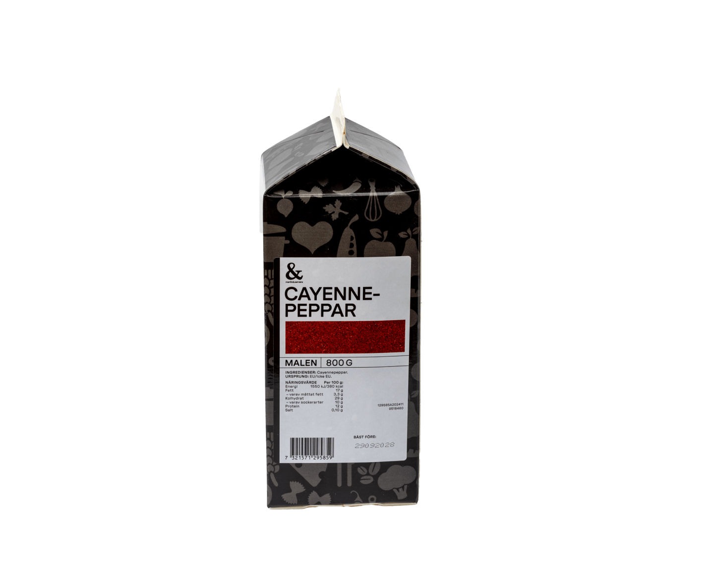 Cayennepeppar malen 800g