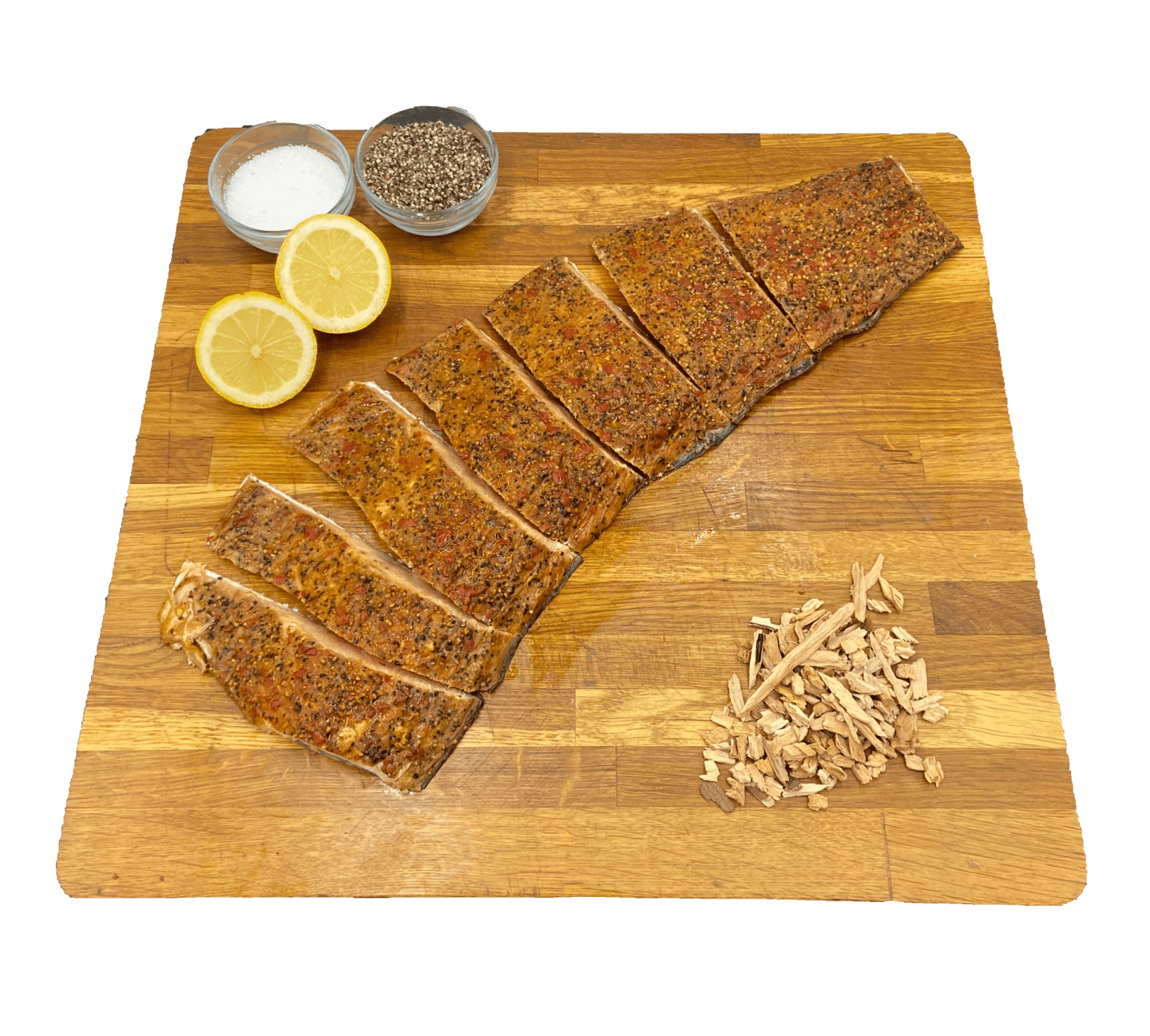Lax varmrökt citronp port 130g/1,3-1,7kg