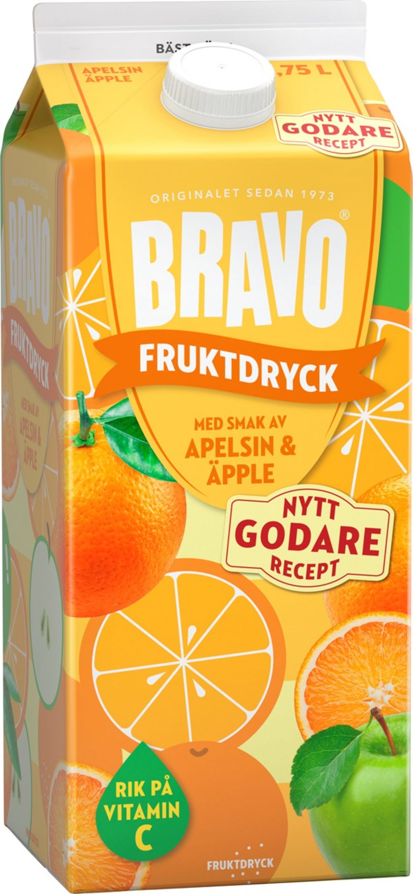 Fruktdryck apelsin äpple 1,75L