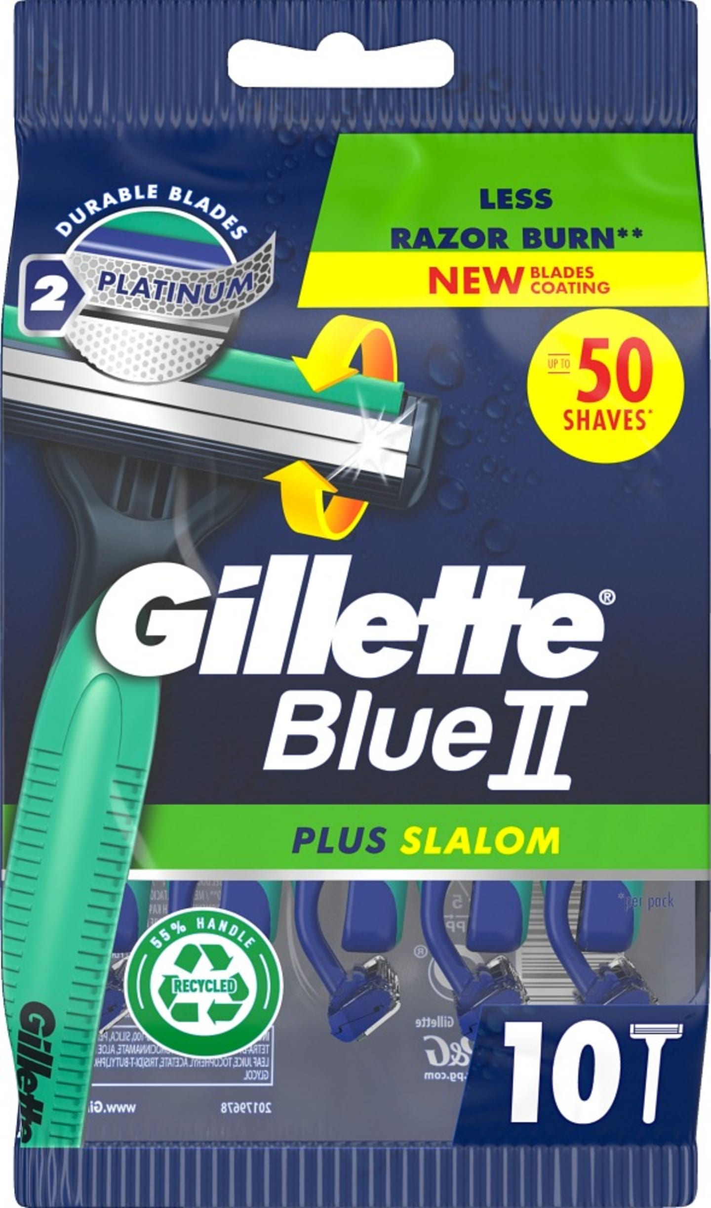 Engångshyvel Gillette Blue II 20x10p