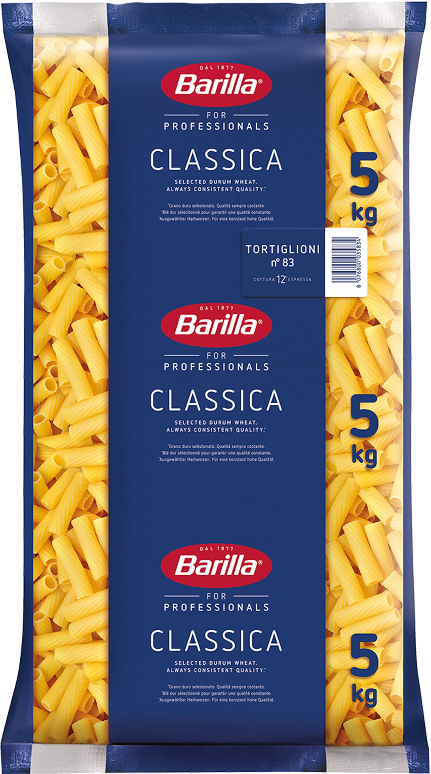 Pasta Tortiglioni 5kg - Bild 1 av 2