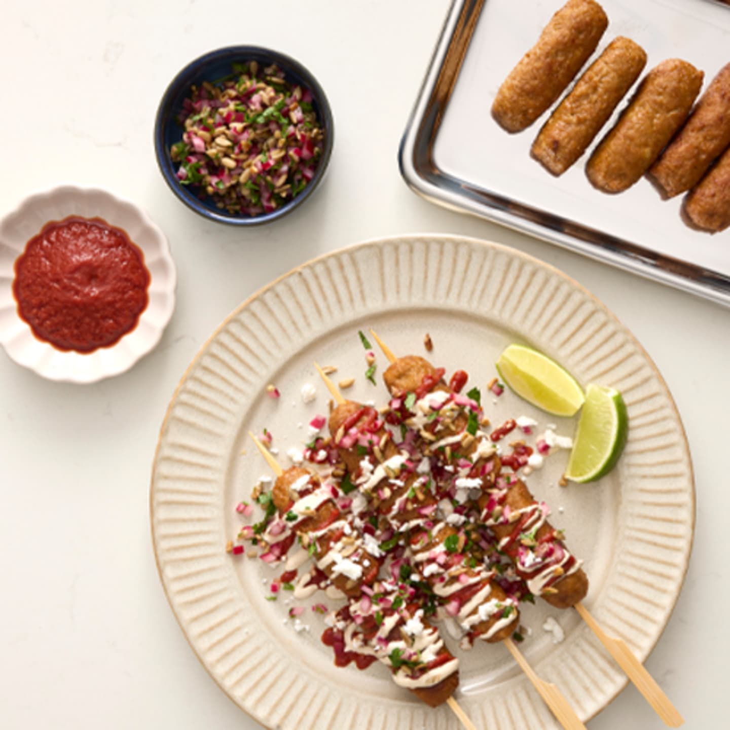 Kycklingjärpe kebab 40g - Bild 1 av 2