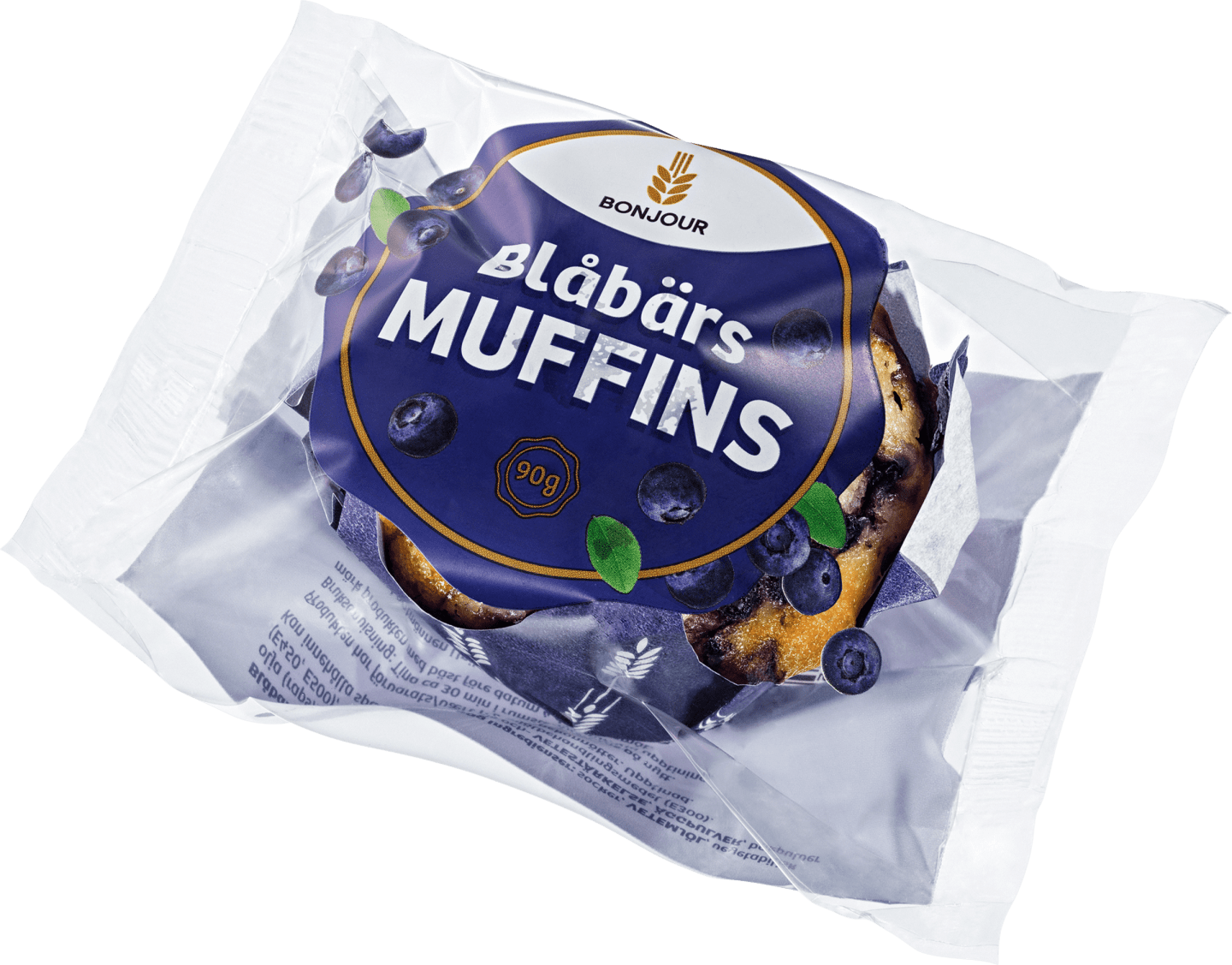 Blåbärsmuffins singelpackad 90g - Bild 1 av 1