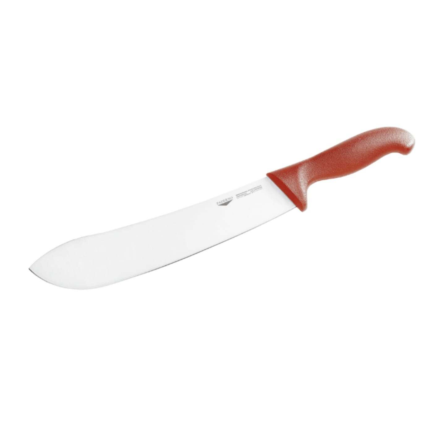 Slaktkniv 22cm rött plasthandtag
