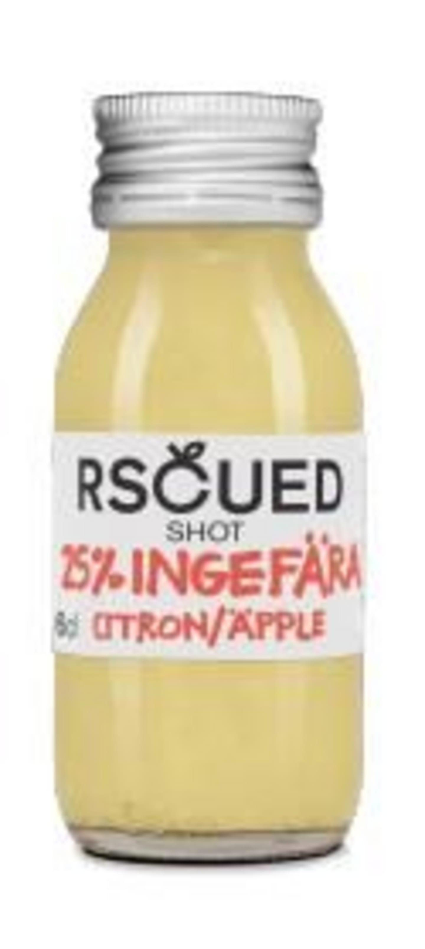 Rscued Shot Ingefära Citron Äpple 6cl