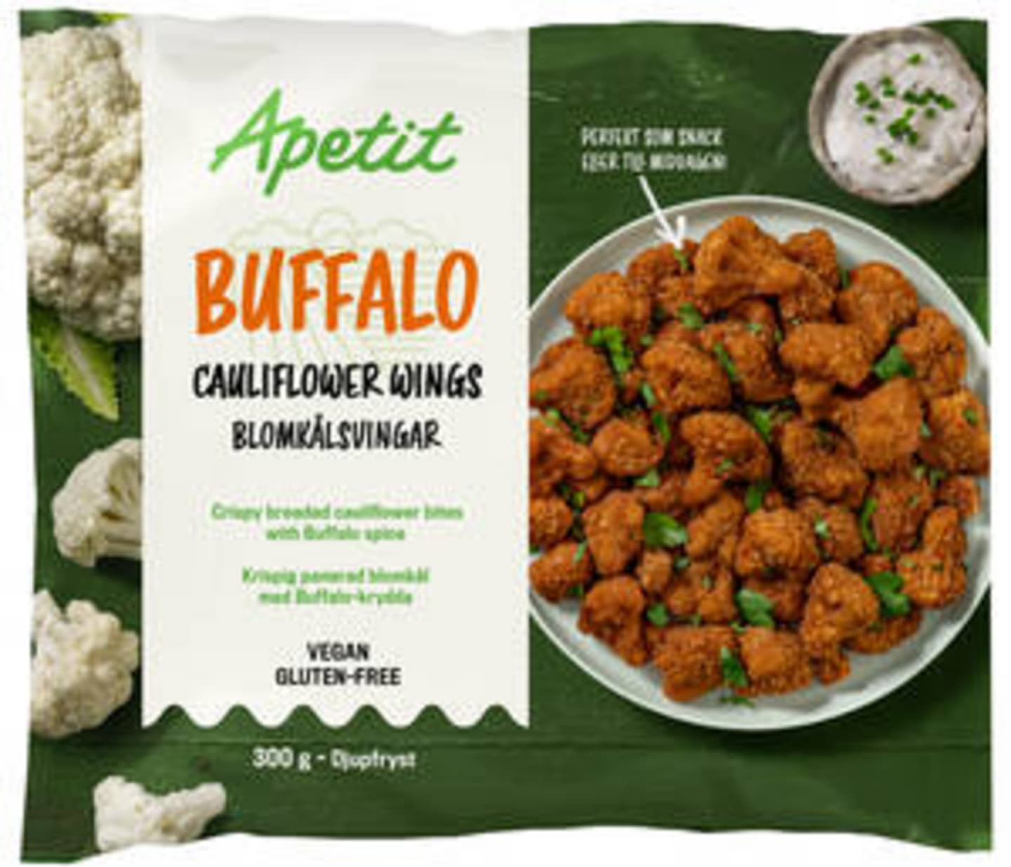 Buffalo blomkålwings Glutenfri 14x300g