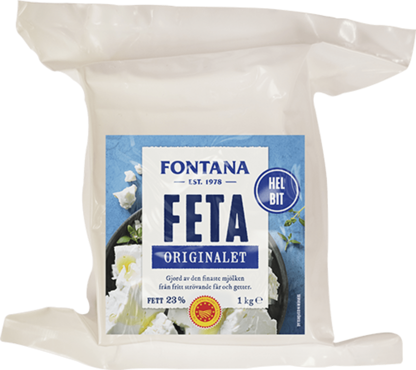 Feta Originalet PDO Hel bit 1kg