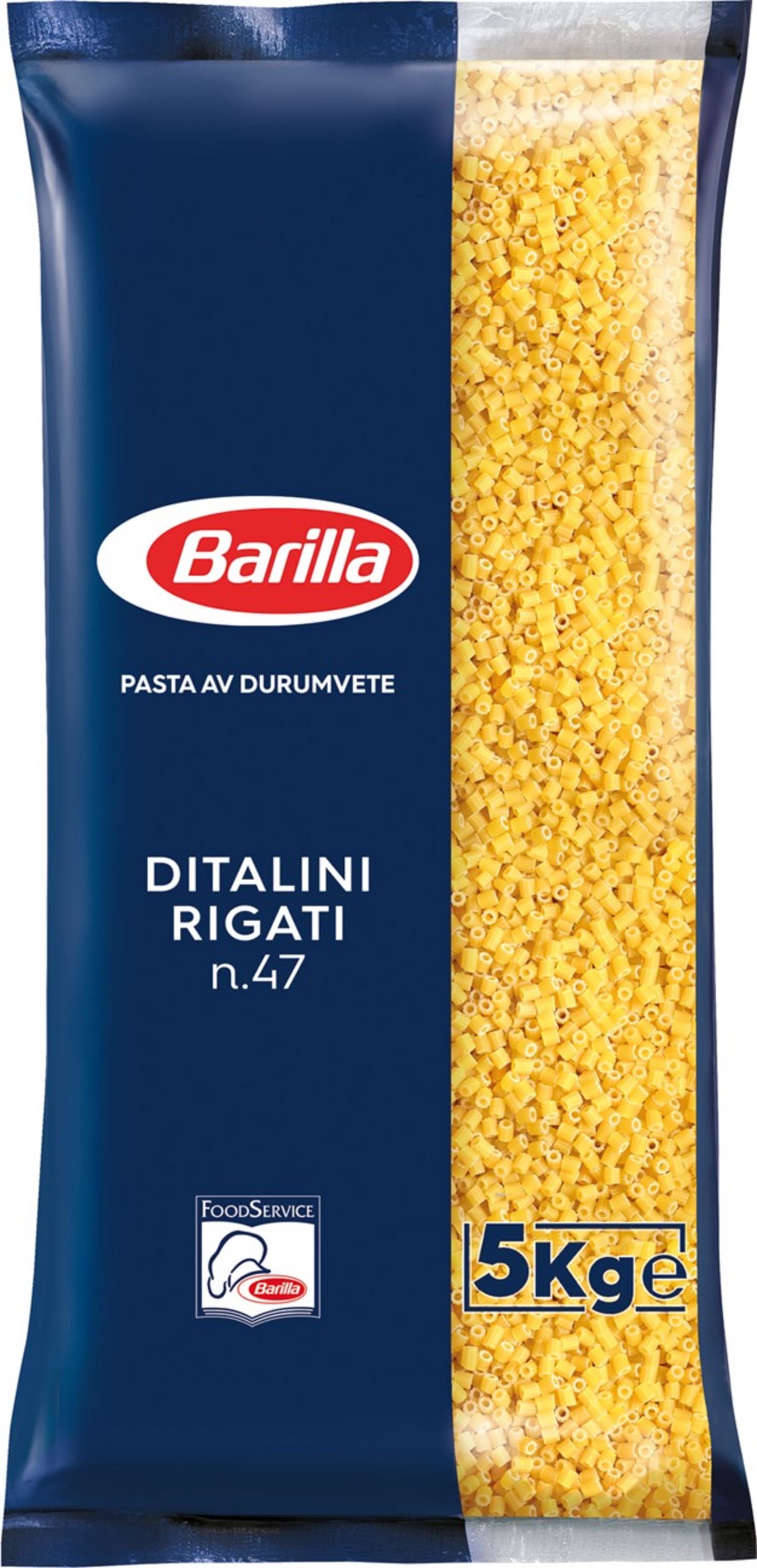 Pasta Ditalini Rigati 5kg - Bild 1 av 2