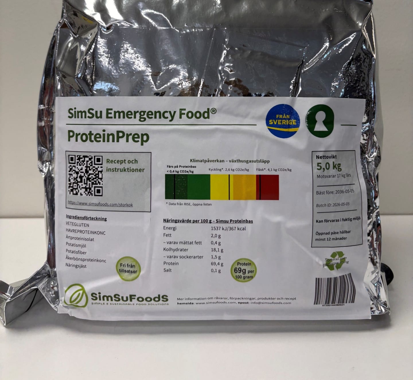 SimSu protein 5kg - Bild 1 av 3