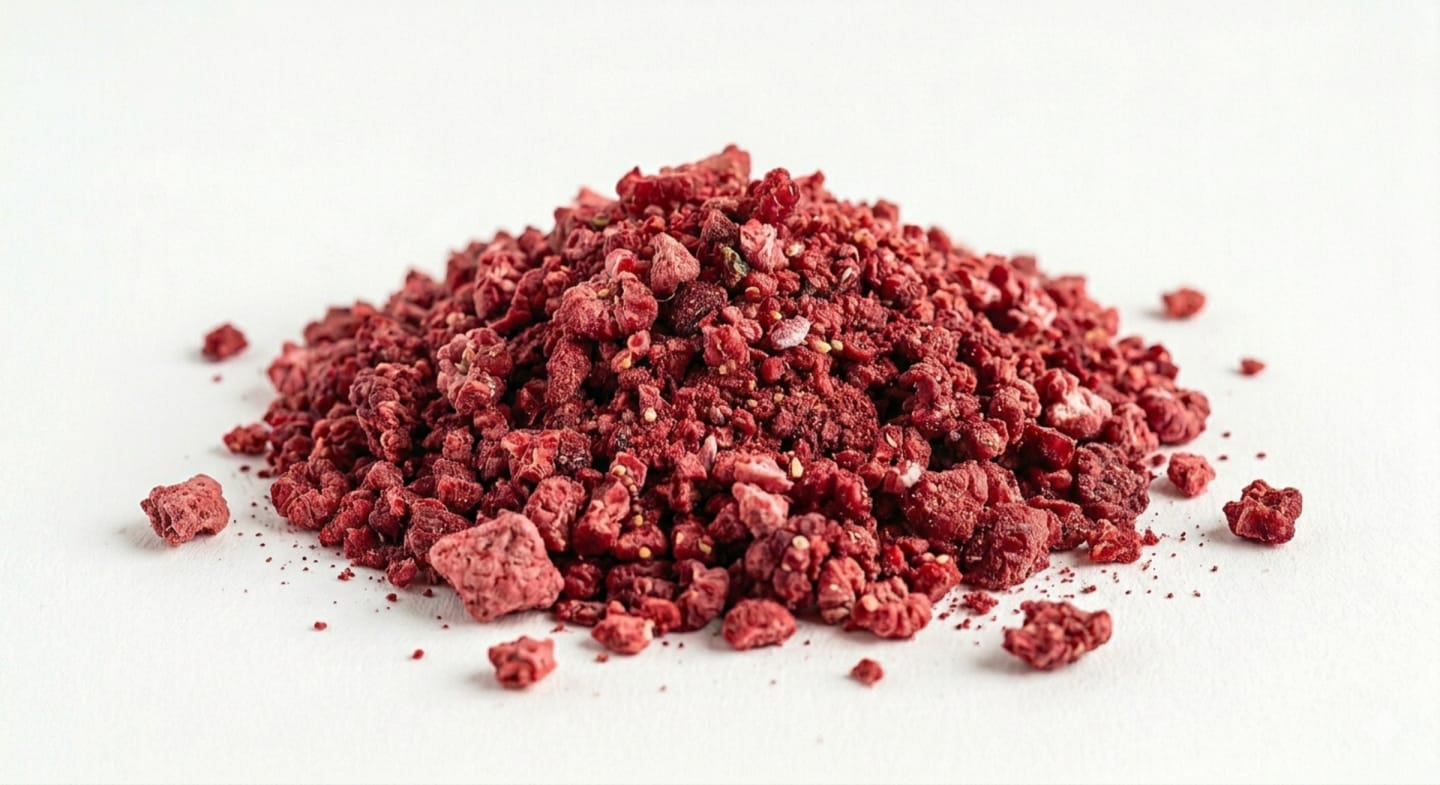 Hallon crumbles 2,5kg - Bild 1 av 2