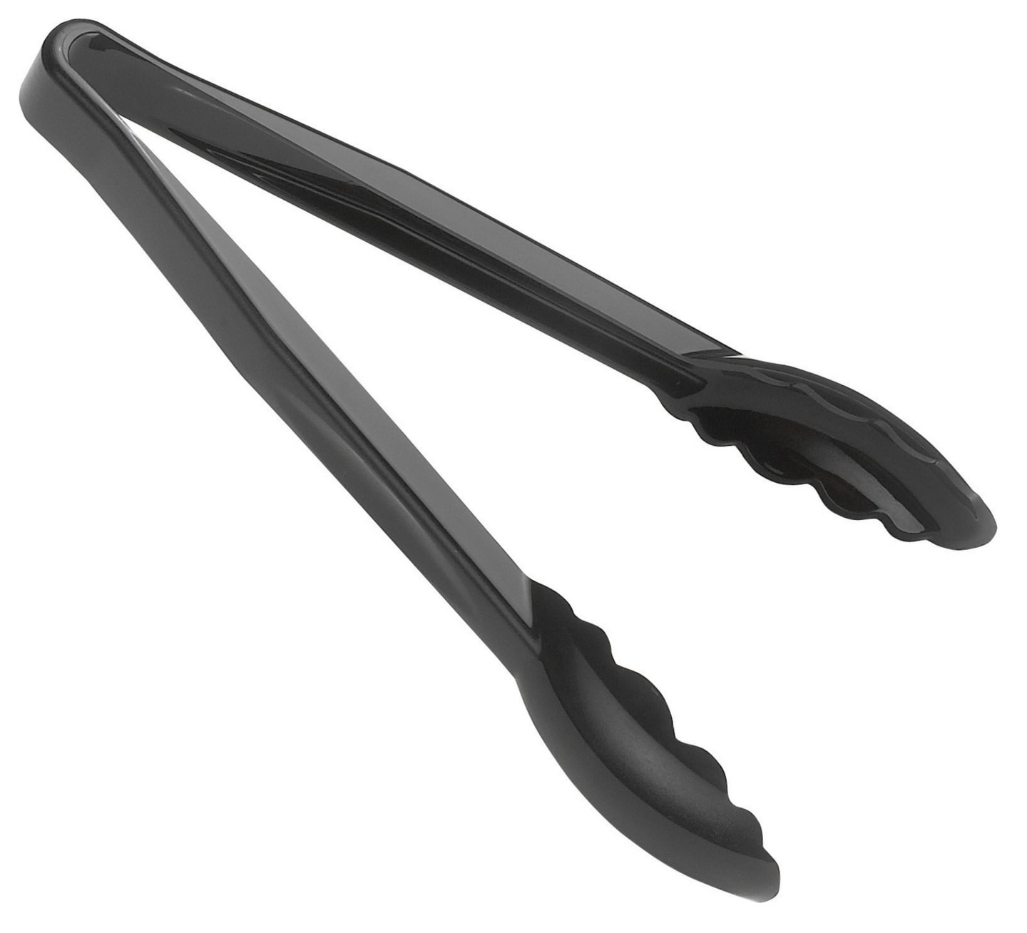 Salladstång svart Kupad 23 cm