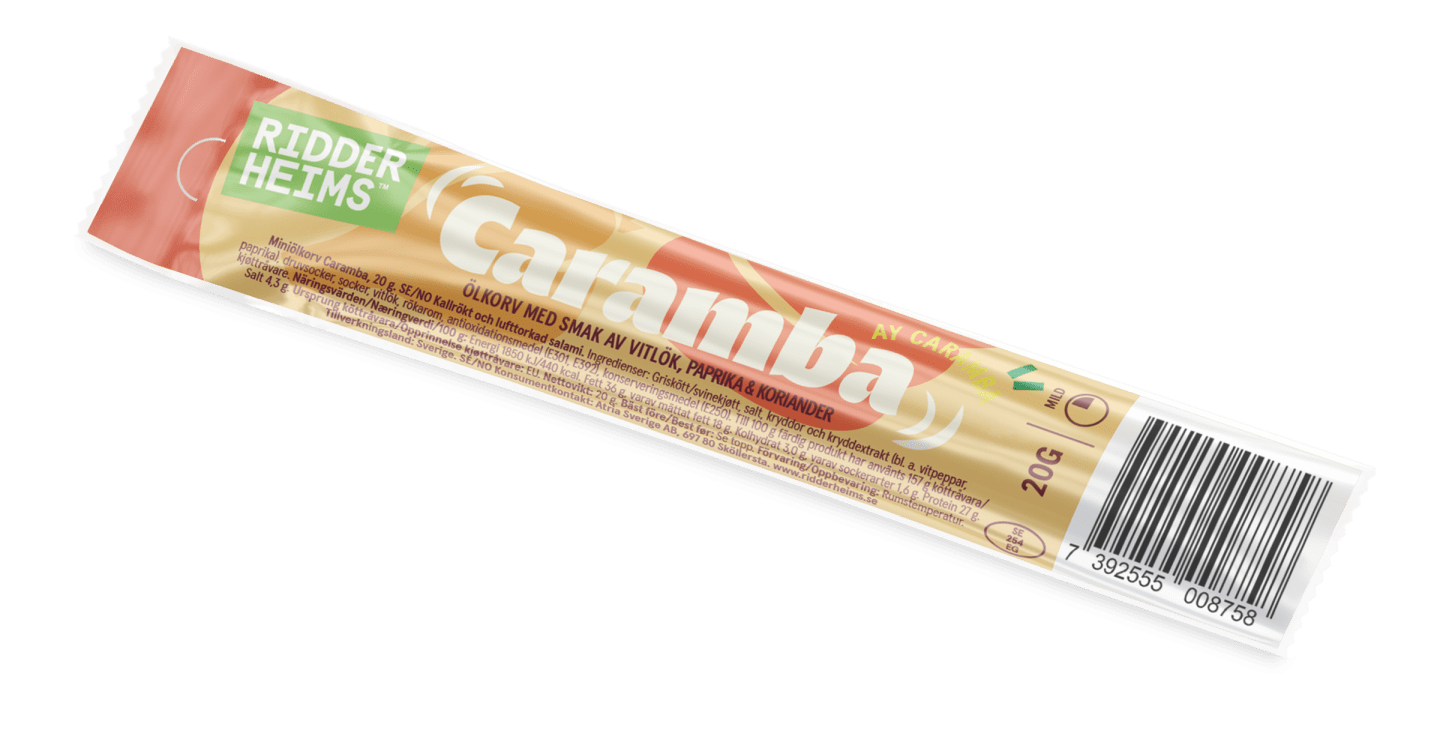 Ölkorv Caramba 20g