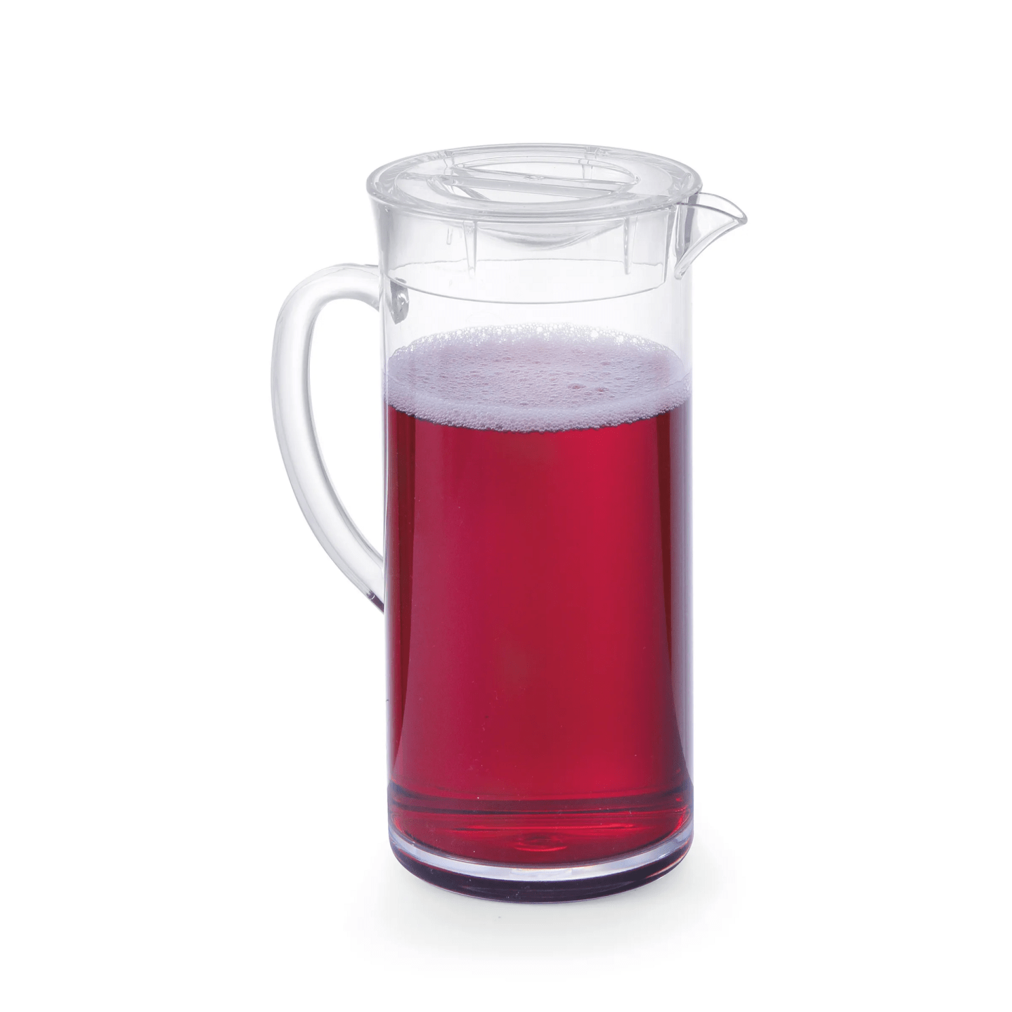Tillbringare rak med lock 2L