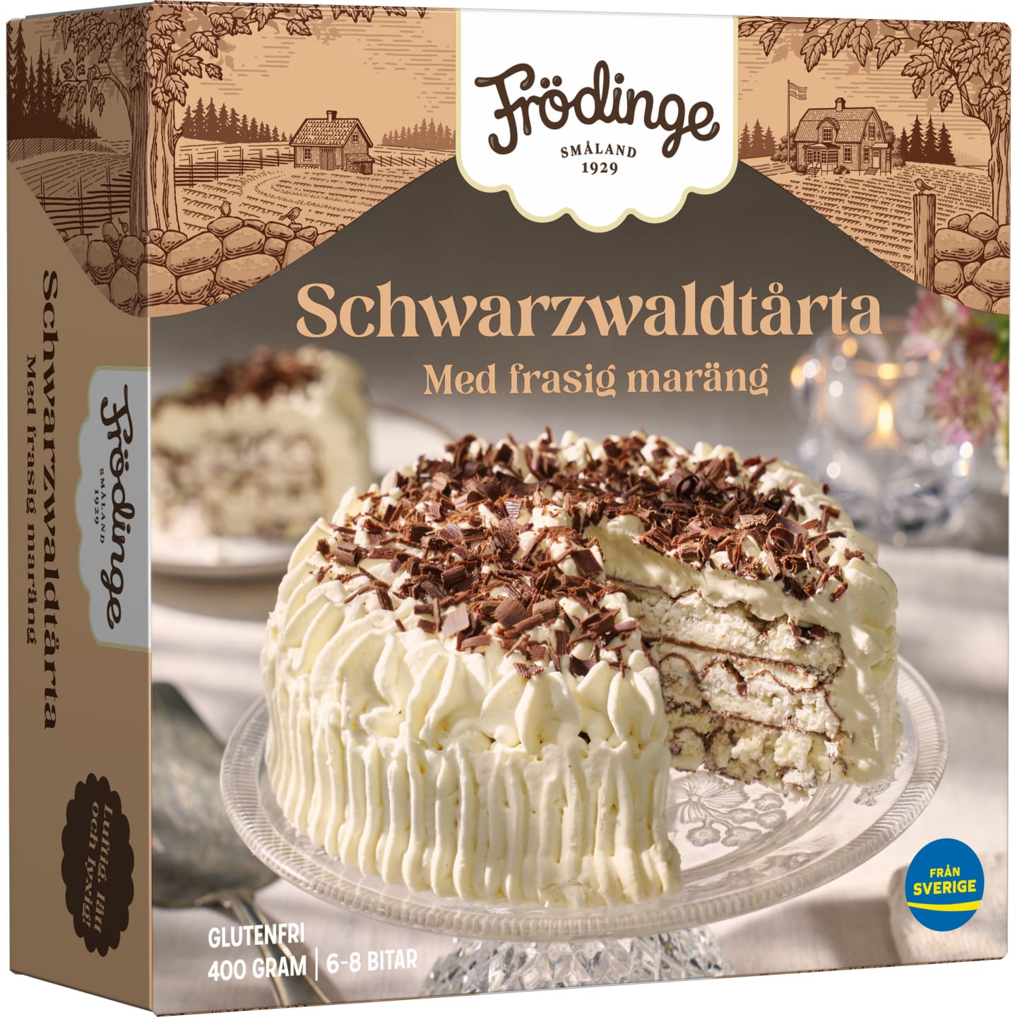 Schwarzwaldtårta 400g