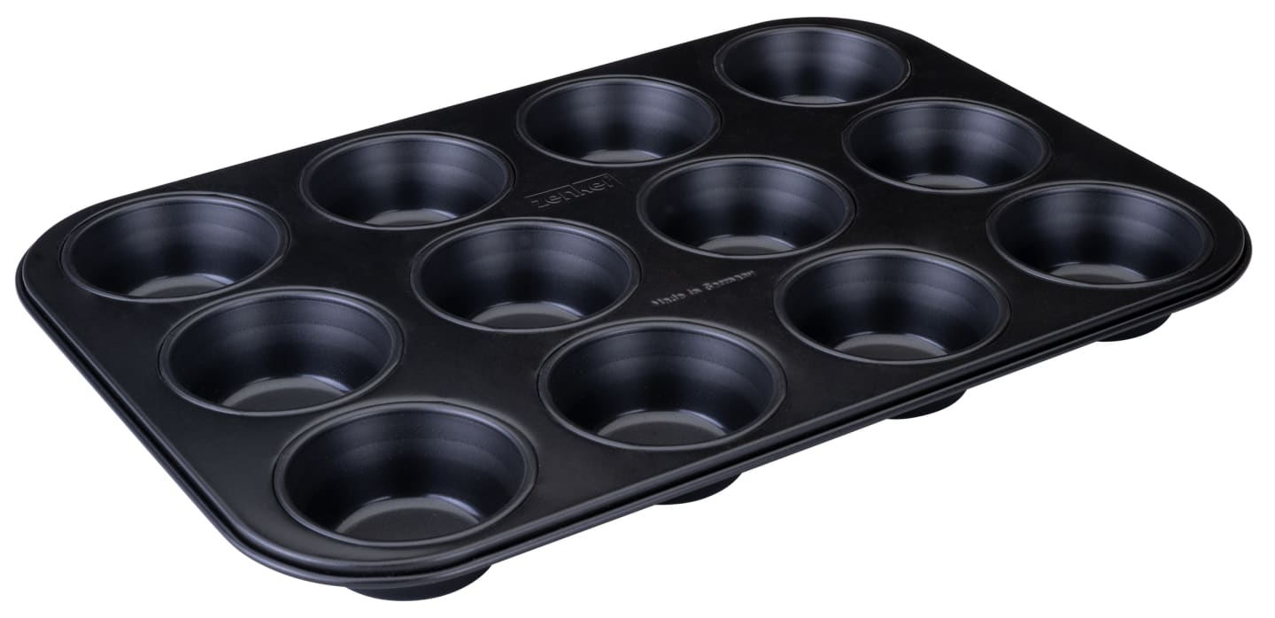 Muffinsplåt 12 belagd silikon 383x263mm
