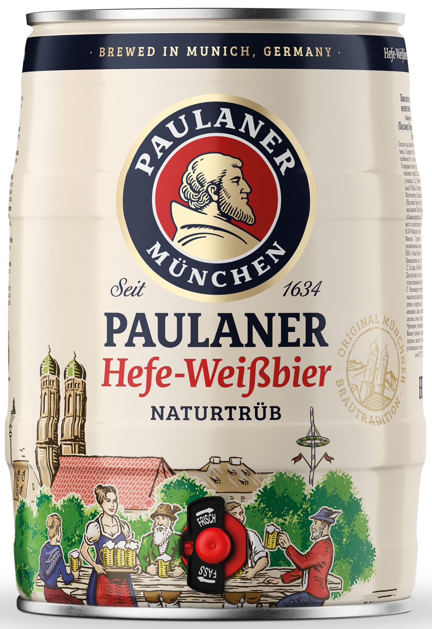 Paulaner Hefe-Weissbier  Fat 5L