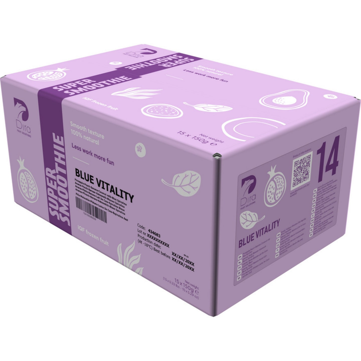 Smoothie Blue Vitality 150g - Bild 1 av 3