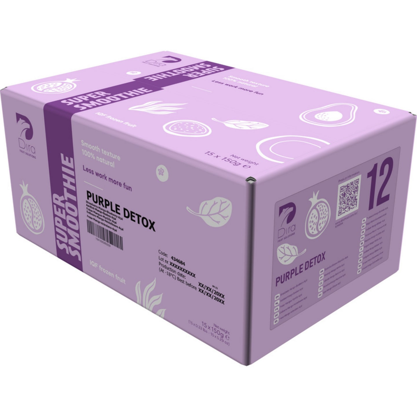 Smoothie Purple detox 150g - Bild 1 av 3