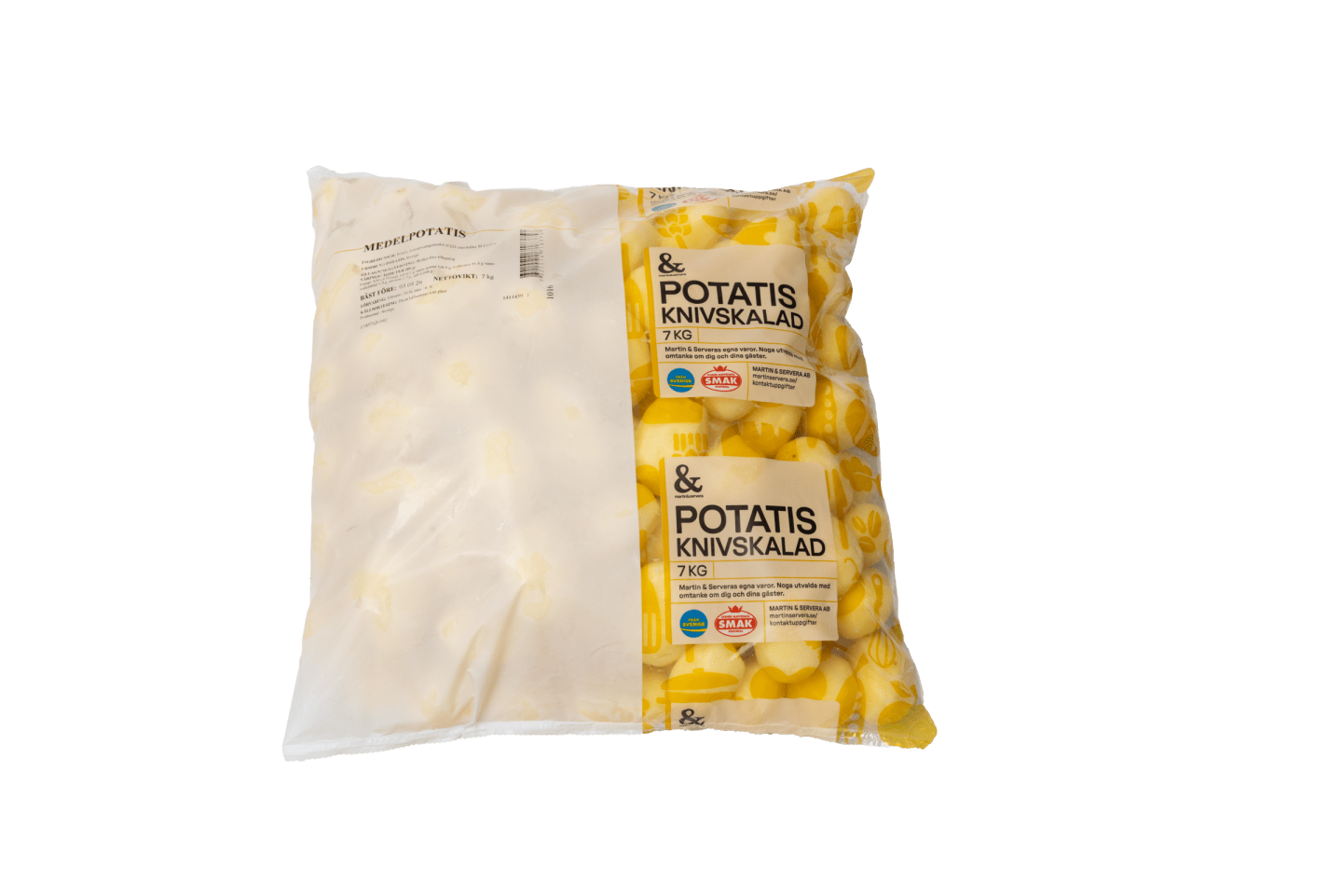 Potatis skalad medel 7kg