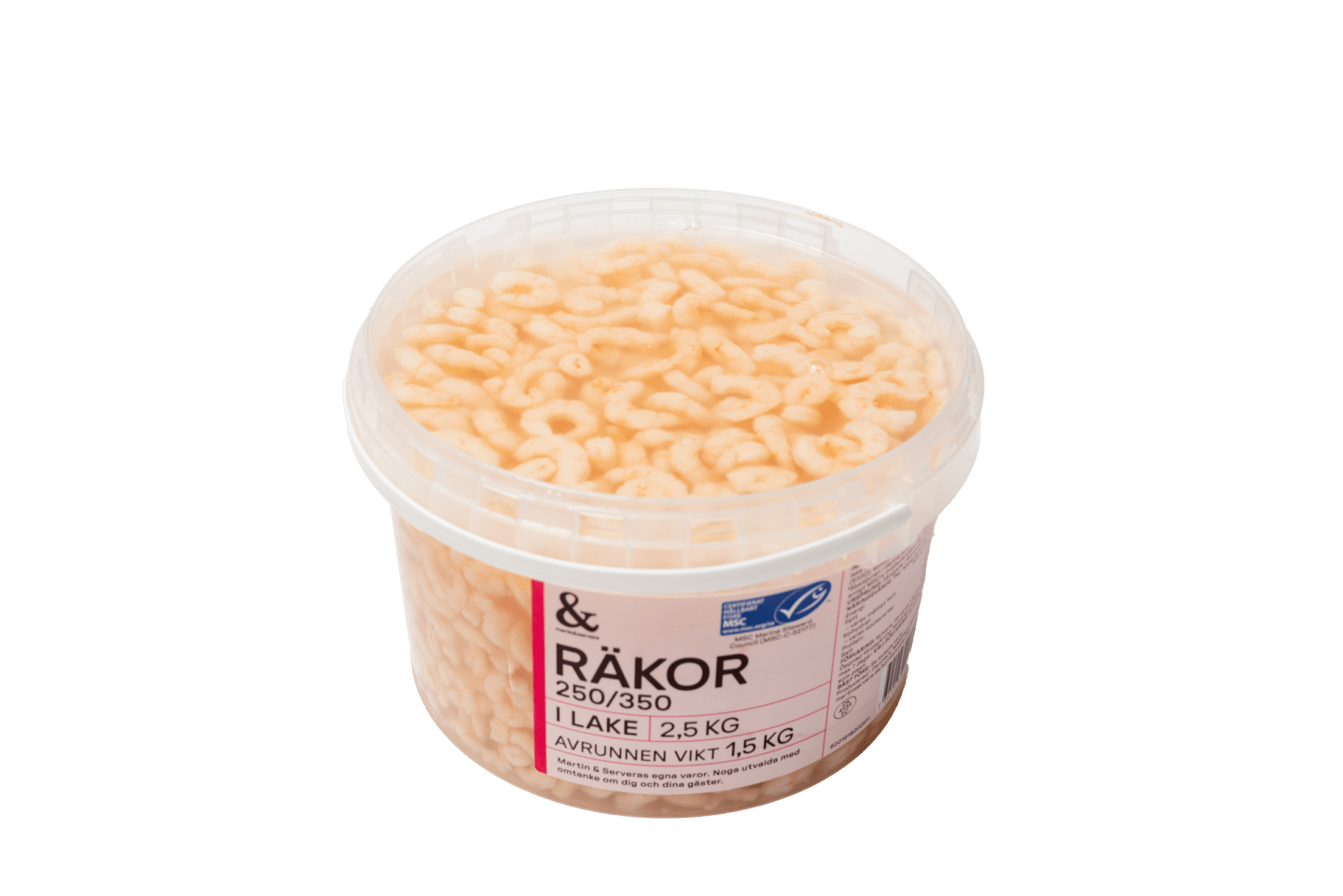 Räkor i lake MSC 250/350 1,5kg