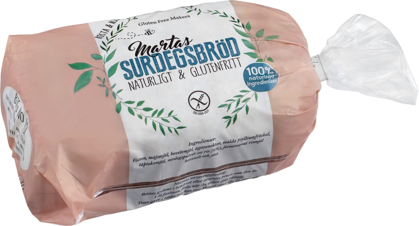 Surdegsbröd skivad 460g